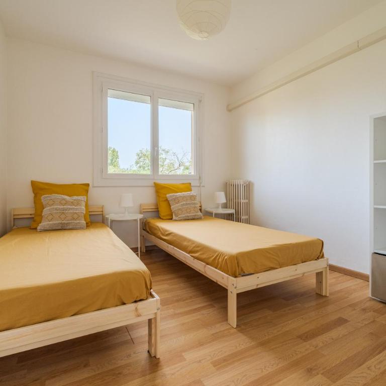 Le Casselardit -T4 proche Hôpital - Aeroport - Clim - Balcon - Parking - Appartamento con 3 Camere da Letto - 13