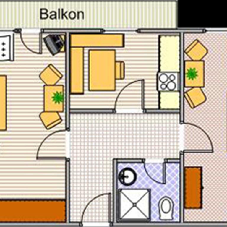 Appartement Mühlau - Apartment B mit 1 Schlafzimmer - 1