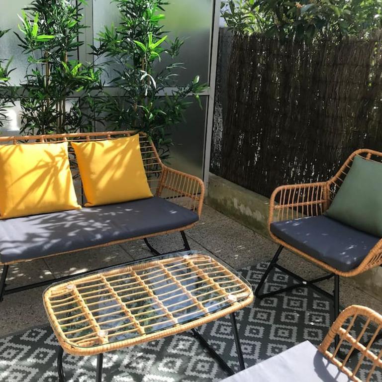 Disneyland-Charmant appartement 8 personnes-Terrasse-Gare-Parking - Appartement 2 Chambres - 45