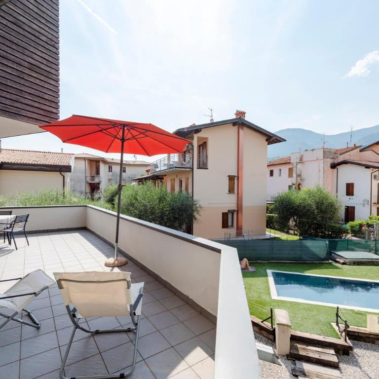 Rosy & Onyx House With Shared Pool - Apartment with Balcony - 1