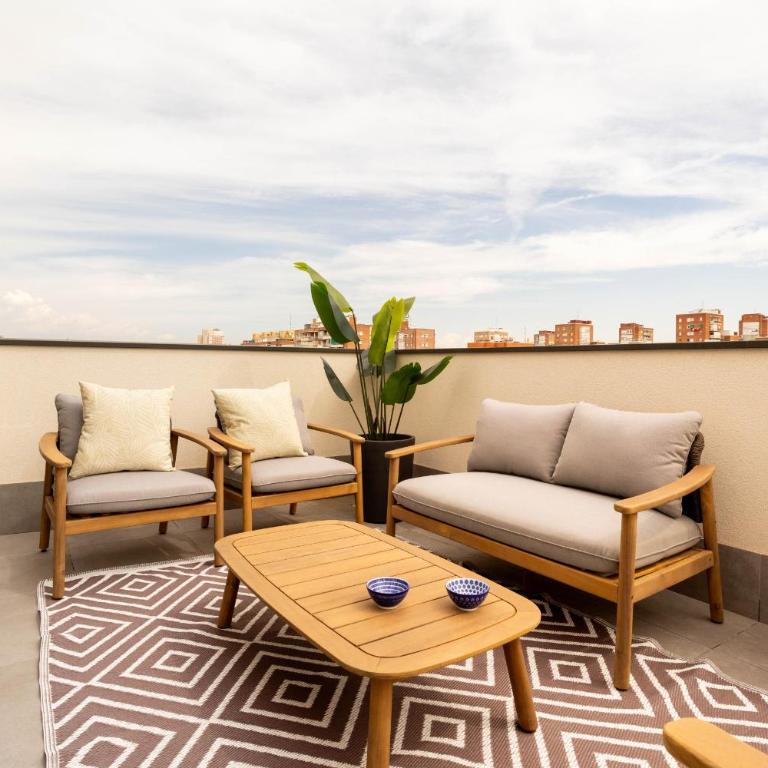 Alcala en Madrid - One-Bedroom Apartment XVII with Terrace - 4