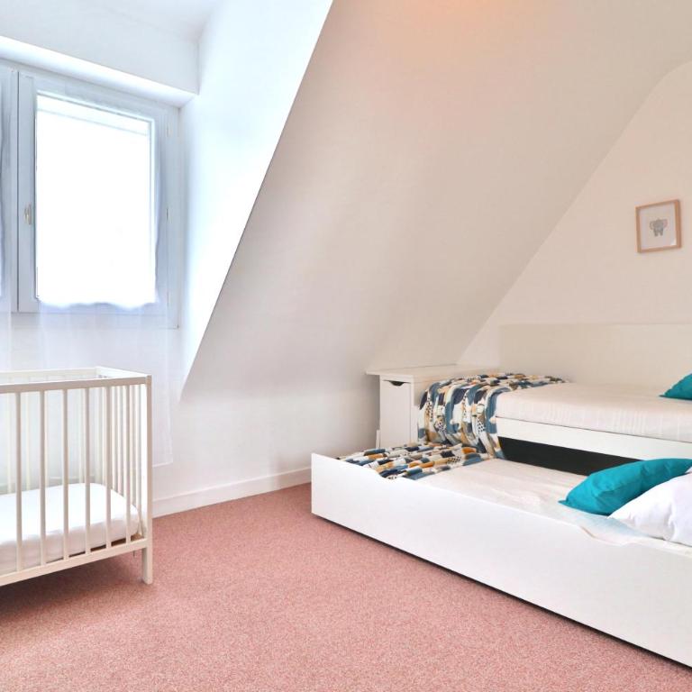 Kerlaouen - Maison avec jardin et spa - 5 min plage Carnac - Five-Bedroom House - 13