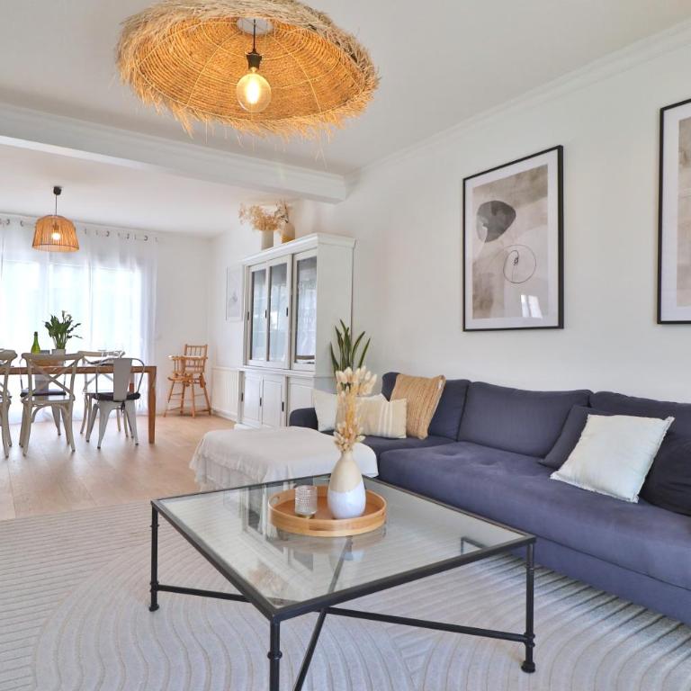 Kerlaouen - Maison avec jardin et spa - 5 min plage Carnac - Five-Bedroom House - 1