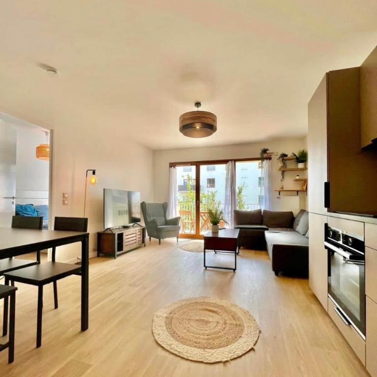 Le moderne boisé Disneyland Paris 10 min ' Parking - One-Bedroom Apartment - 1