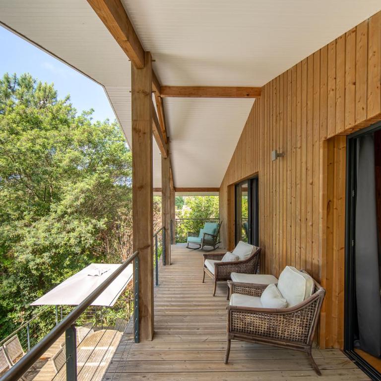 Villa Des Sittelles au Cap Ferret - Piscine - Proche Plage des Américains et Belisaire - Villa - 24