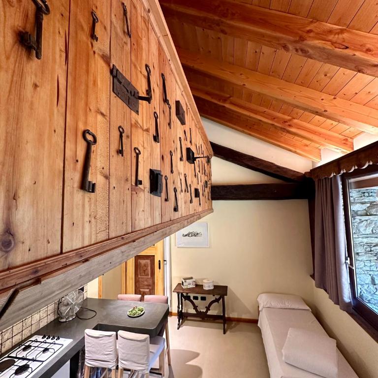 Maison Rosset agriturismo, camere, APPARTAMENTI e spa in Valle d'Aosta - Appartamentino su 2 Livelli - 2
