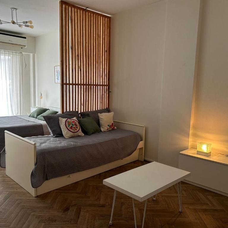 Amplio Studio divisible, zona Movistar Arena y cerca de Palermo, 4 pax - Apartamento Loft de 1 dormitorio con balcón - 5