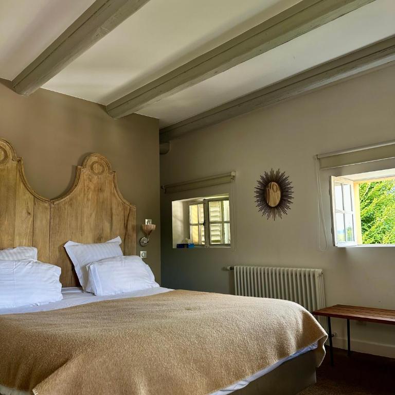 Le Clos Jeannon - Chambre Double avec Salle de Bains Privative - 2