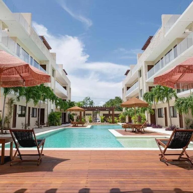 Spacious 2 Bdr PH Blue Luxury Condo Pvt pool terrace Jungle View - Apartamento de 2 dormitorios - 12