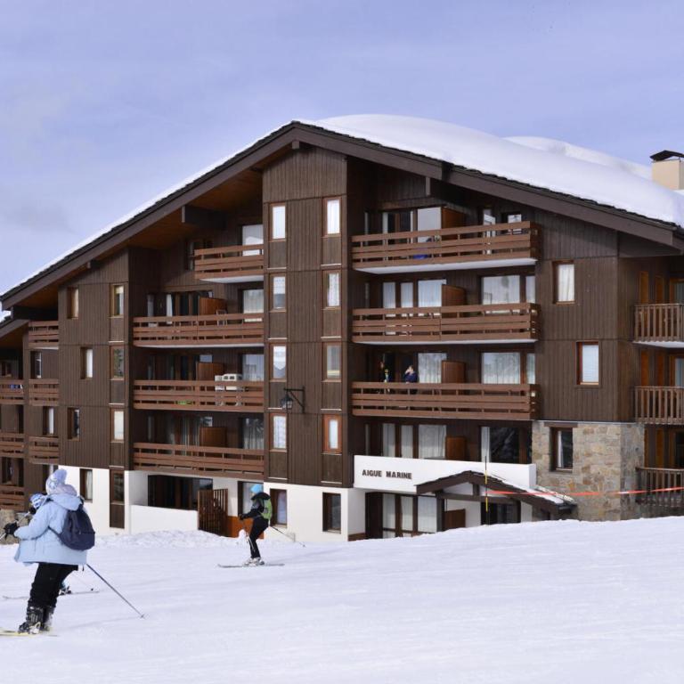 Résidence Aigue-marine - Studio fonctionnel · Accès direct aux pistes · Vue pistes MAE-3789 - Studio - 8