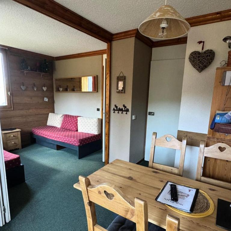 Résidence Aigue-marine - Studio fonctionnel · Skis aux pieds · Balcon MAE-3786 - Estudio - 2