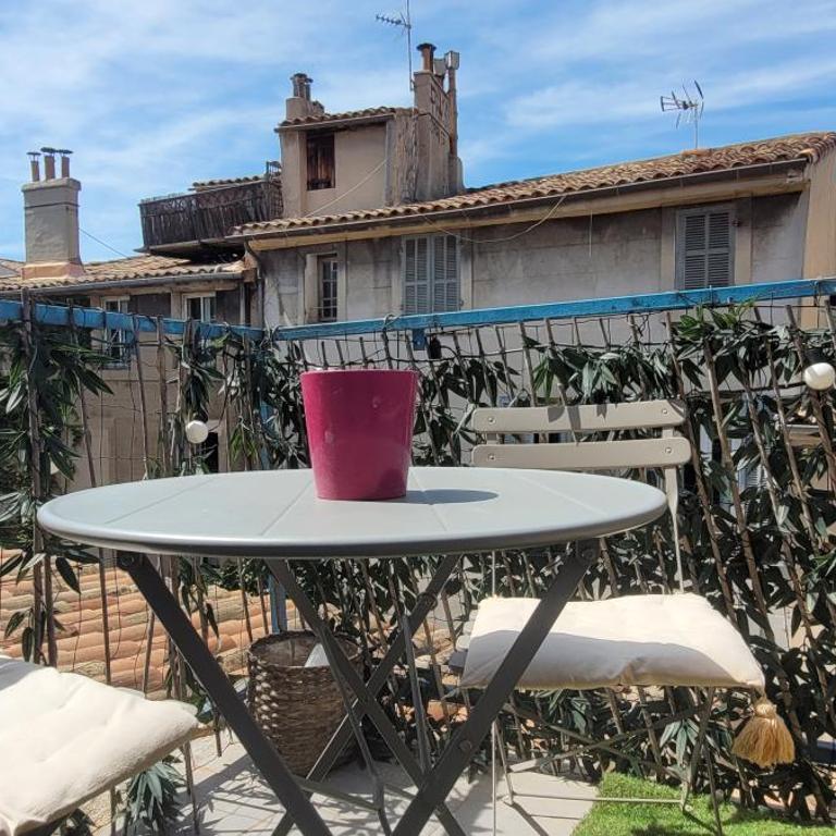 Appartement duplex sur les toits d'Aix avec terrasse ensoleillée - Appartement 1 Chambre - 1