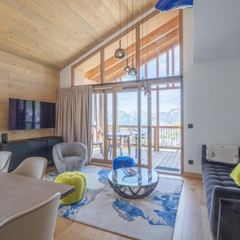 Alpe d'Huez Houses - Alpe Forever - PHOENIX3 - 3 chambres 5 étoiles pour 6 à 8 skis aux pieds - Appartement Premium 3 Chambres - Vue sur Complexe Hôtelier - 25