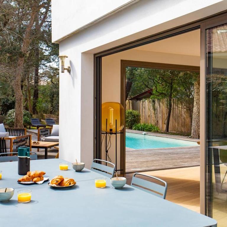 Villa rénovée avec spa et piscine chauffée à Hossegor, proche plage et golf - Villa mit 3 Schlafzimmern - 9