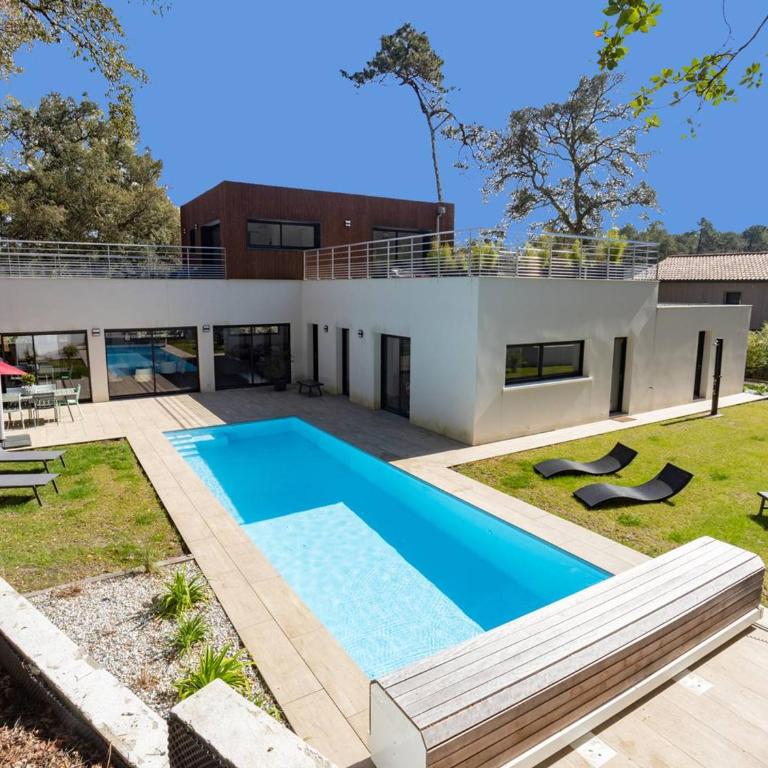 Villa avec Piscine Chauffée à 200m du Lac d'Hossegor - Villa con 3 Camere da Letto - 1