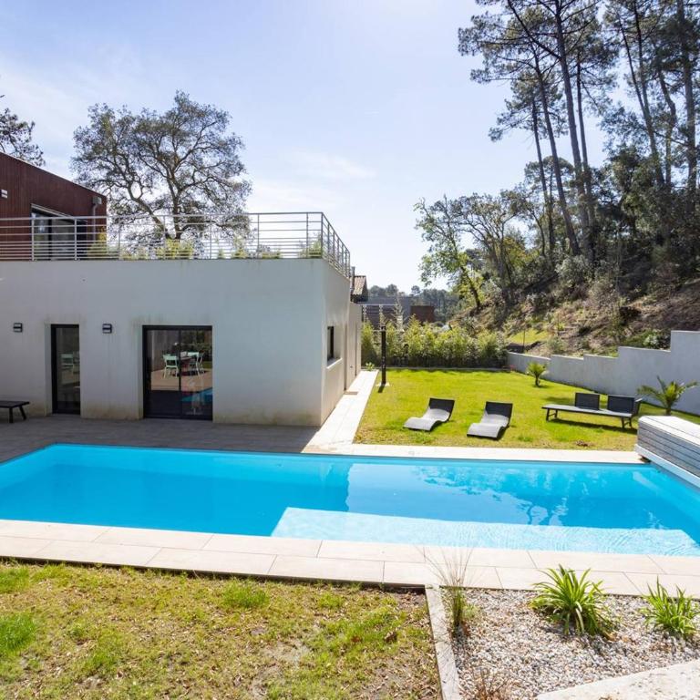 Villa avec Piscine Chauffée à 200m du Lac d'Hossegor - Villa con 3 Camere da Letto - 7