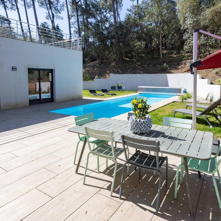 Villa avec Piscine Chauffée à 200m du Lac d'Hossegor - Villa con 3 Camere da Letto - 9