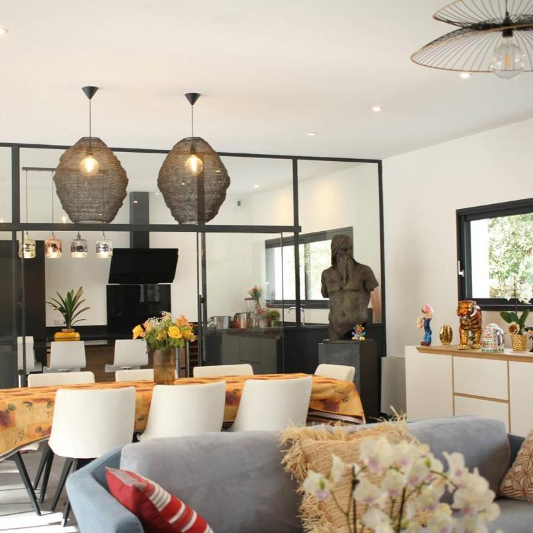 Villa avec Piscine Chauffée à 200m du Lac d'Hossegor - Villa con 3 Camere da Letto - 17