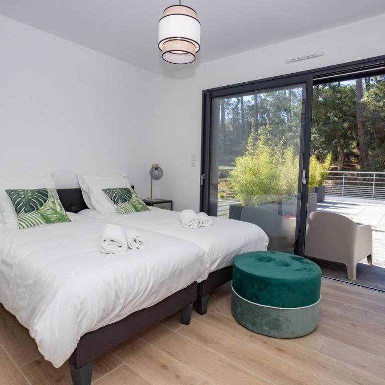Villa avec Piscine Chauffée à 200m du Lac d'Hossegor - Villa con 3 Camere da Letto - 33