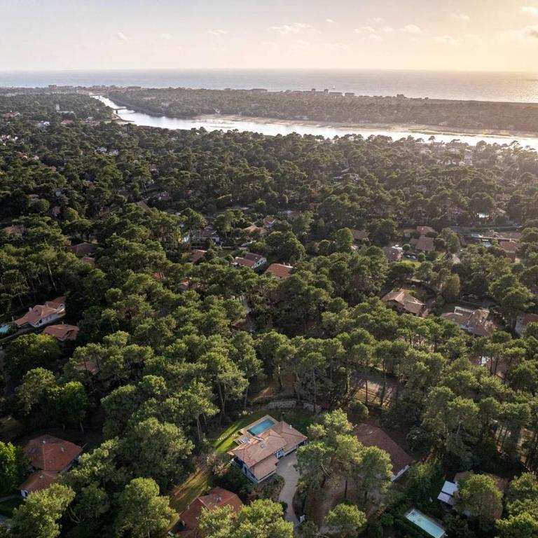 Villa de luxe avec piscine chauffée, jacuzzi, sauna au cœur de la forêt des Landes - Villa mit 3 Schlafzimmern - 5