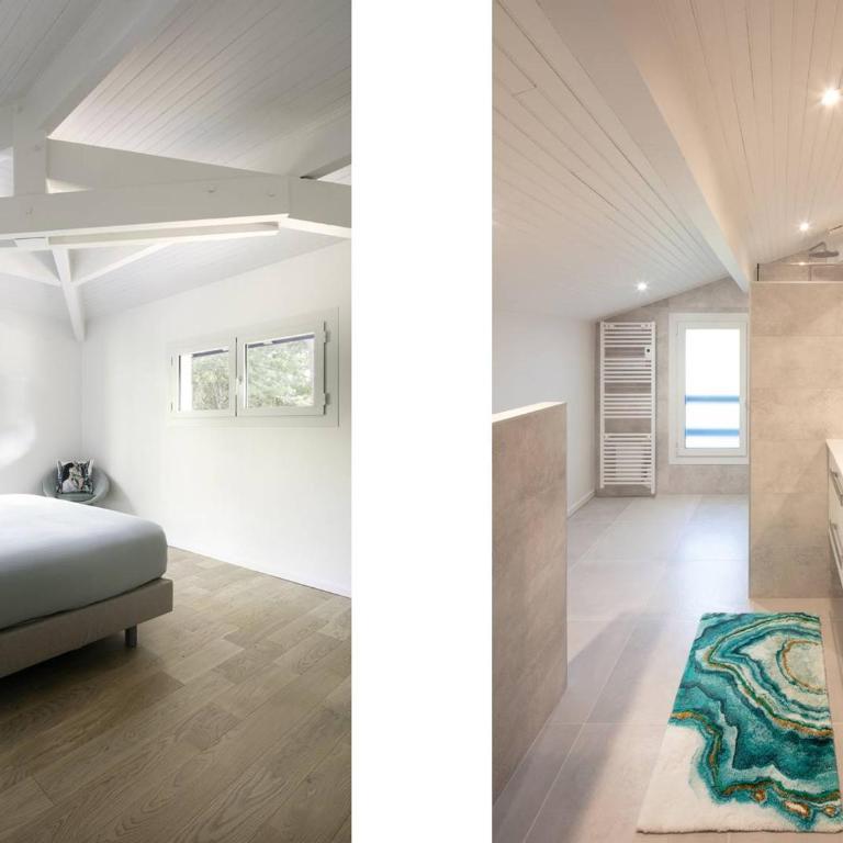 Villa de luxe avec piscine chauffée, jacuzzi, sauna au cœur de la forêt des Landes - Villa mit 3 Schlafzimmern - 14