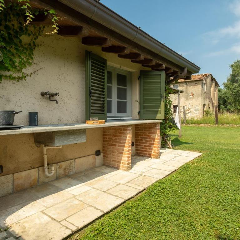 Olimagio Farm Stay with animals, 25m pool, beach at cycling distance - Doppelzimmer mit Patio - 6
