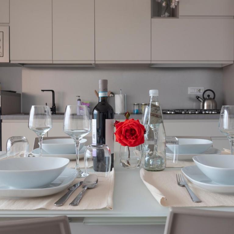 La Finestra di Verga - Apartment mit 2 Schlafzimmern, einem Balkon und Meerblick - 25