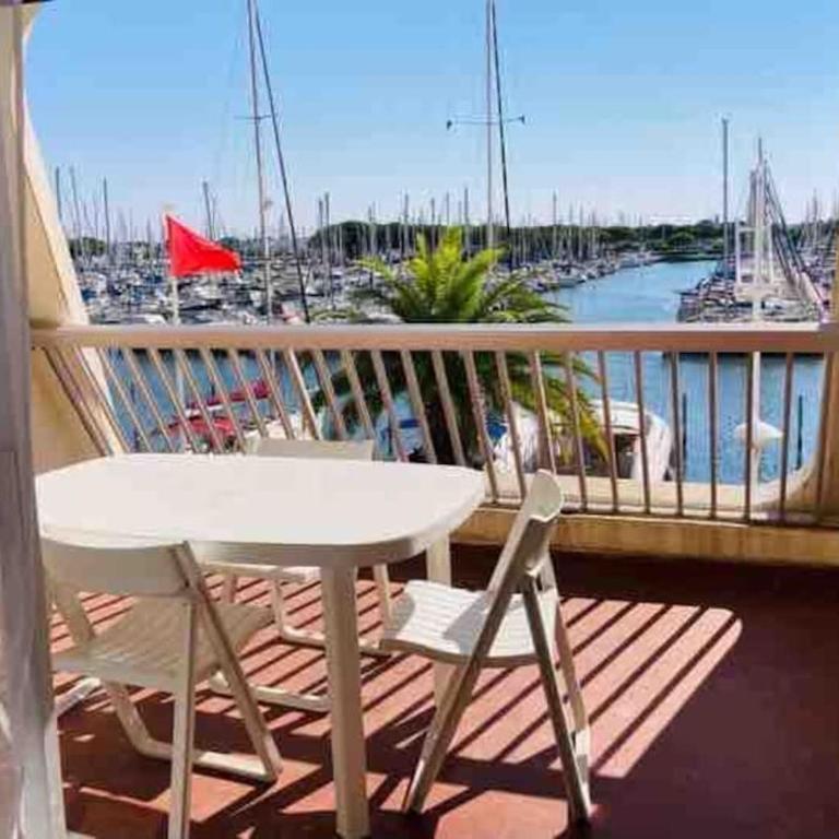 studio LE GRAU DU ROI Vue port de plaisance de Port CAMARGUE - Studio-Apartment mit Hafenblick - 9