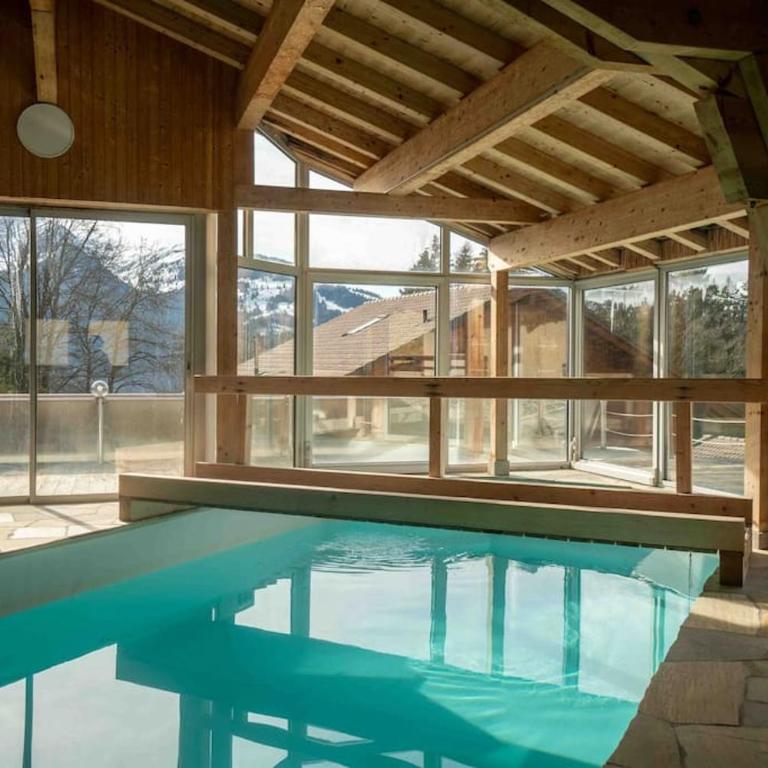 Verseau avec piscine intérieure - Chalet - 4