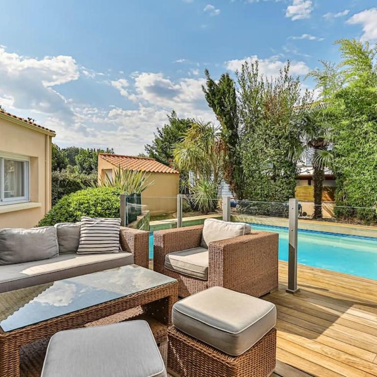 Magnifique Villa avec dépendance à 700m de l'océan - Villa - 48