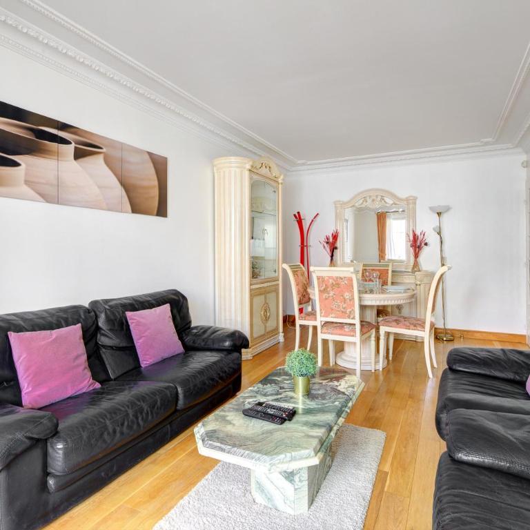 Élégance Parisienne, Vue Luxueuse Imprenable - Appartement 1 Chambre - 7