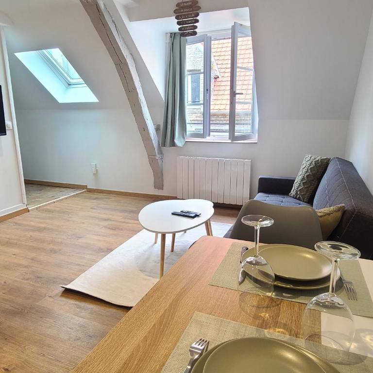 Le Vert d'Eau - Évasion Authentique au Cœur de Dieppe - Appartement 1 Chambre - 9