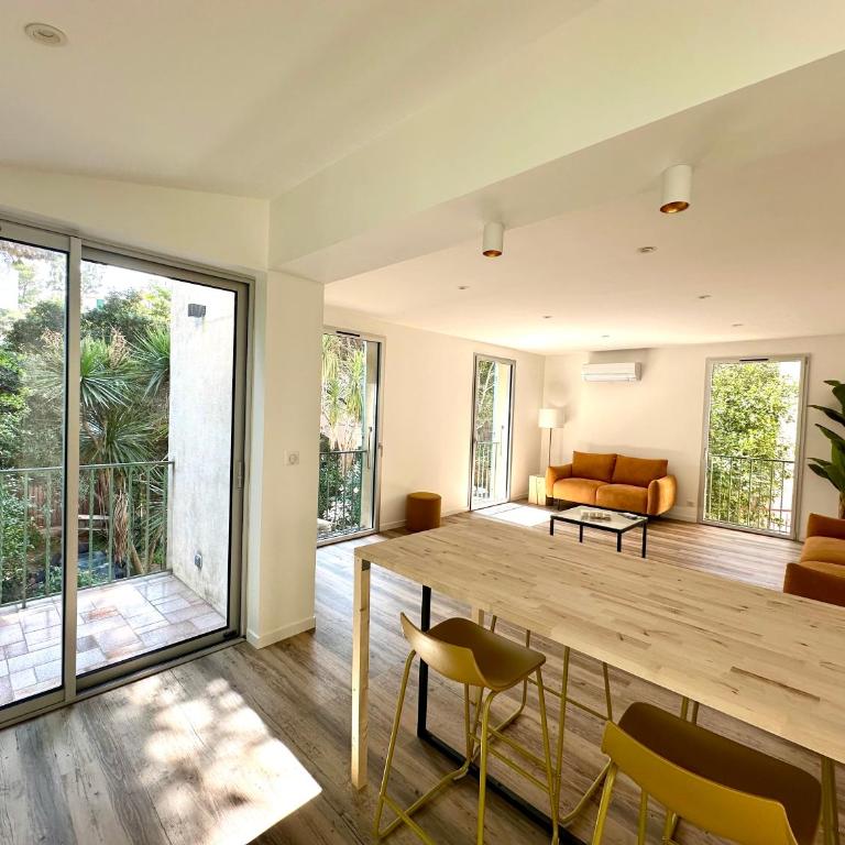 Appartement avec jardin privé à 2min de la plage - Two-Bedroom Apartment - 2