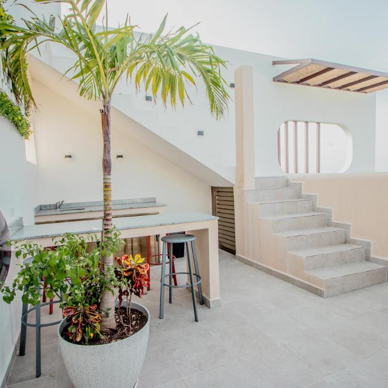 Itzamna luxury condos whit ocean viewpool - Apartamento de 1 dormitorio - 8