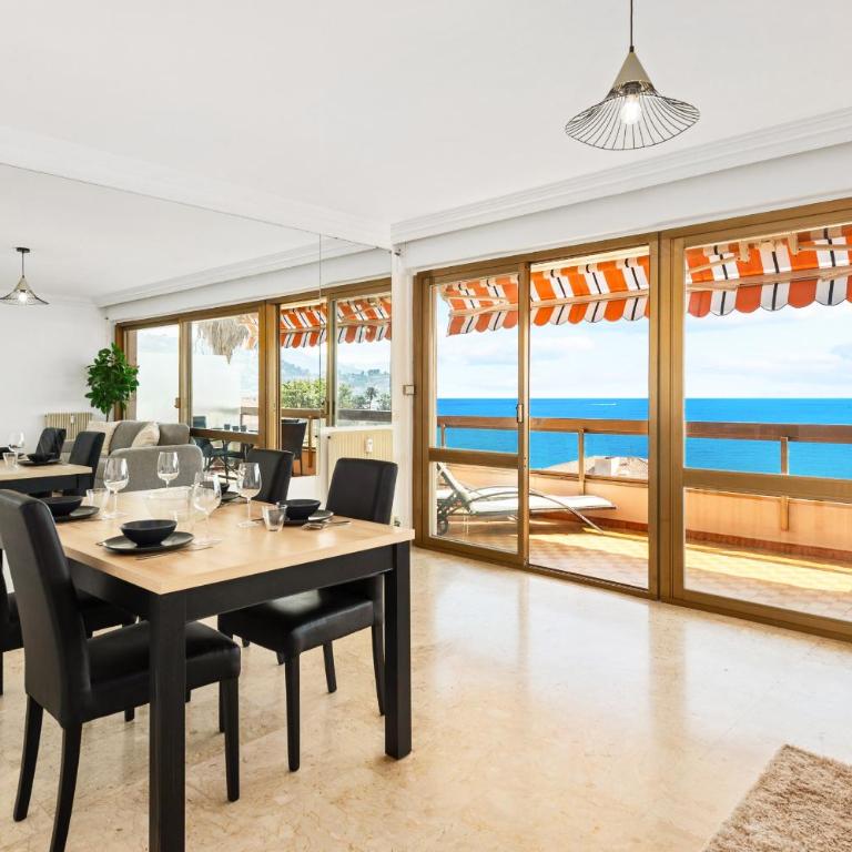 "La Cuse" Vue Mer Imprenable, Calme, Parking - Appartement 1 Chambre - 4