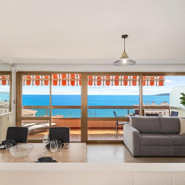 "La Cuse" Vue Mer Imprenable, Calme, Parking - Appartement 1 Chambre - 9