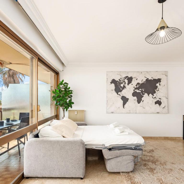 "La Cuse" Vue Mer Imprenable, Calme, Parking - Appartement 1 Chambre - 10