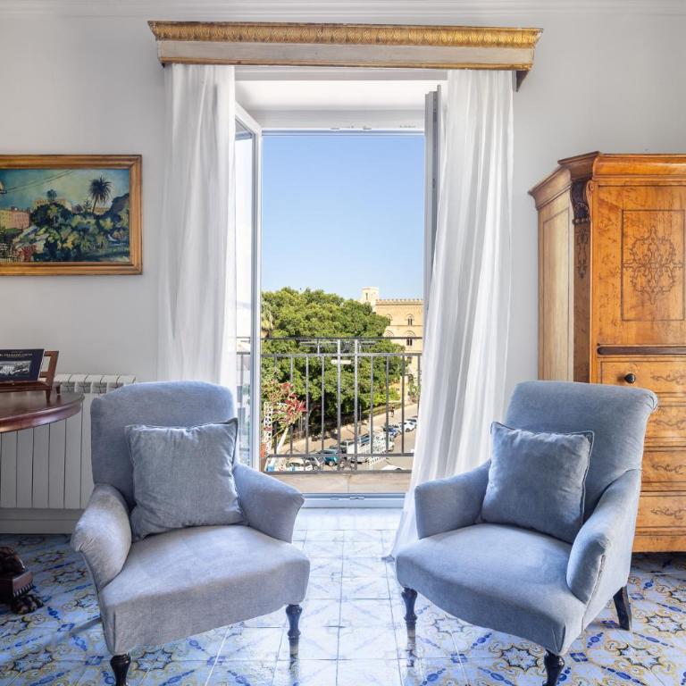 Palazzo Fatta Apartment by DomuSicily - Appartamento con 3 Camere da Letto e Vista Parco - 5