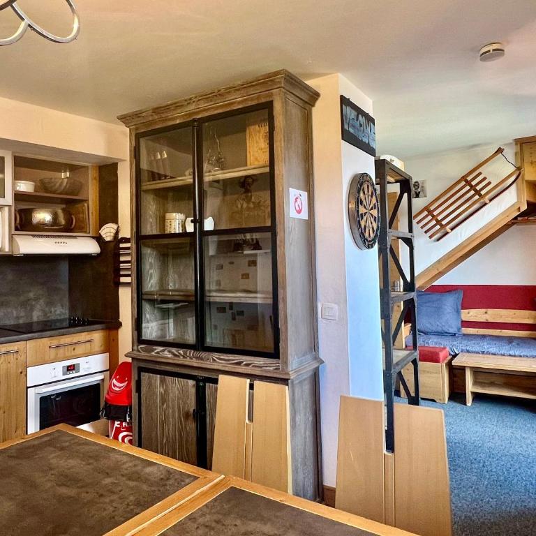 RisoulSki Antarès - Piscine et Sauna - Duplex 507 - 6 à 10 Personnes - 5e Étage - 50 m² - 2 Chambres - Vue sur Montagne - 3