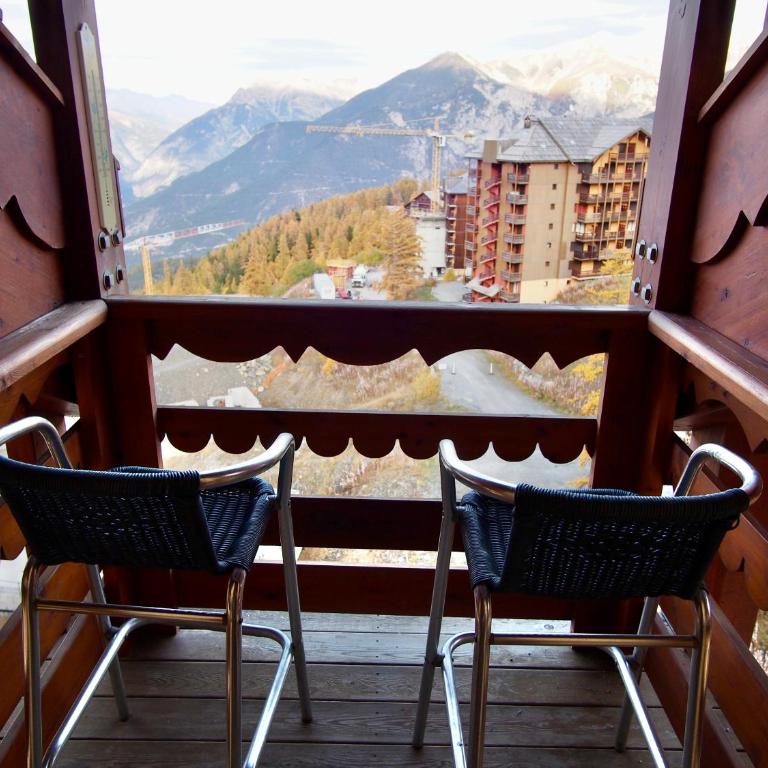 RisoulSki Antarès - Piscine et Sauna - Duplex 507 - 6 à 10 Personnes - 5e Étage - 50 m² - 2 Chambres - Vue sur Montagne - 10