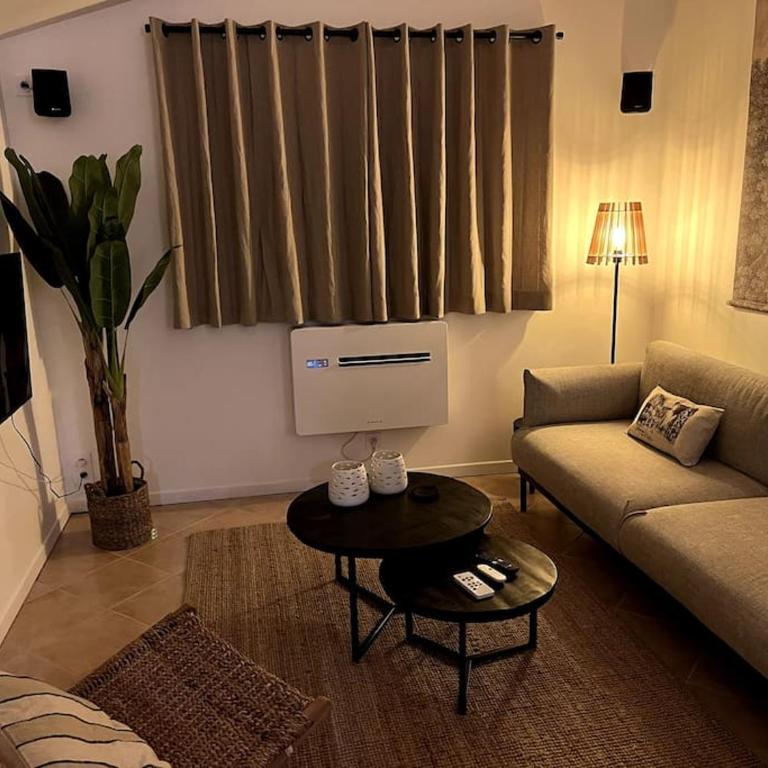 Domaine des Lions - Gîte en duplex confortable pour 4p vue vignes avec terrasse - Casa de 2 dormitorios - 7