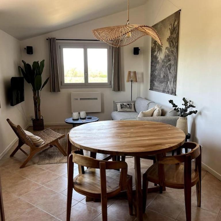 Domaine des Lions - Gîte en duplex confortable pour 4p vue vignes avec terrasse - Casa de 2 dormitorios - 1