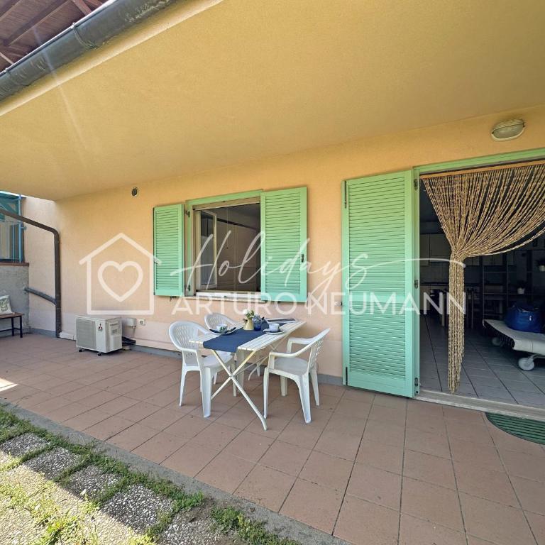 635 - Bilocale a Marcelli al Villaggio Rosa, con giardino e barbecue in muratura, climatizzato - SPIAGGIA AL WHITE BEACH CLUB INCLUSA - One-Bedroom Apartment - 7