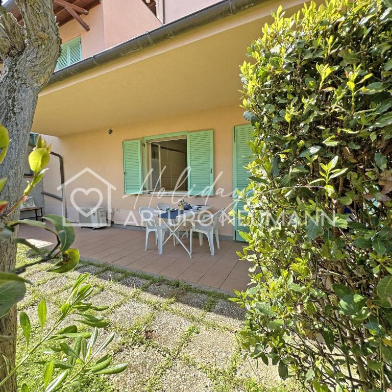 635 - Bilocale a Marcelli al Villaggio Rosa, con giardino e barbecue in muratura, climatizzato - SPIAGGIA AL WHITE BEACH CLUB INCLUSA - One-Bedroom Apartment - 1