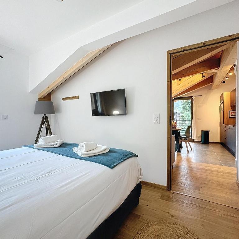 Les 3 Mousquetons-appartement-6-8 Pers-Proche centre - Apartment - 24