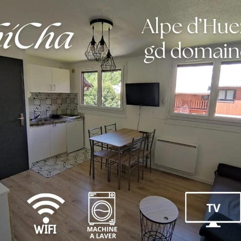 Le ThiCha Alpe d'Huez Gd Domaine Allemond ThiLuCha - Studio - 1