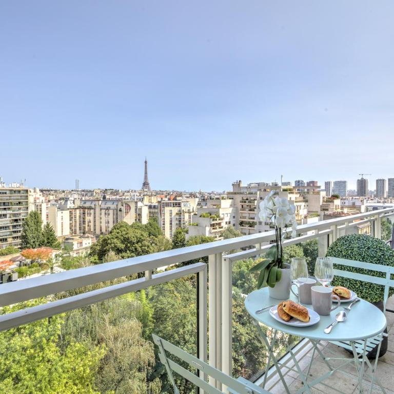 101 Penthouse Royal à Paris avec Vue Imprenable sur la Tour Eiffel - Appartement 1 Chambre - 7
