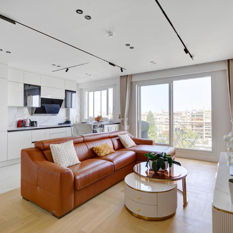 101 Penthouse Royal à Paris avec Vue Imprenable sur la Tour Eiffel - Appartement 1 Chambre - 3