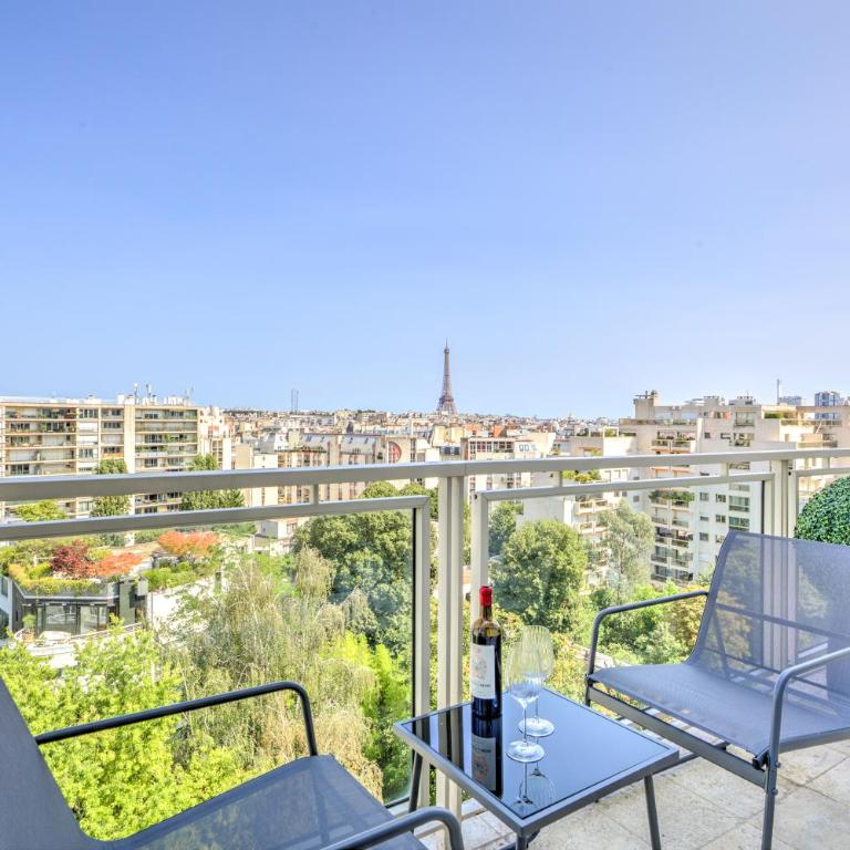 101 Penthouse Royal à Paris avec Vue Imprenable sur la Tour Eiffel - Appartement 1 Chambre - 18