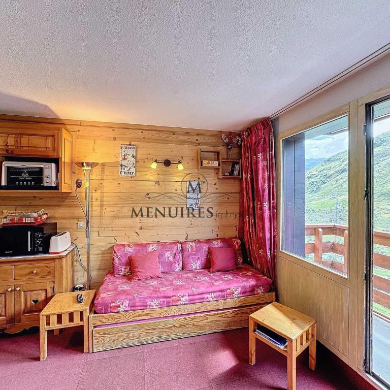 Agréable 2 Pièces, 5 Pers, Animaux et Parking Inclus, Pied des Pistes - Apartment mit 1 Schlafzimmer - 9